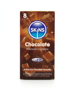 Skins Condoms Chocolate 8 Pack