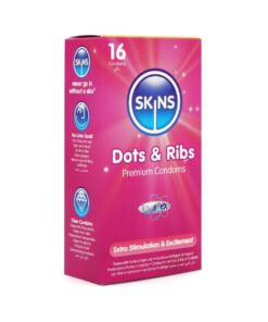 Skins Condoms Dots & Ribs 16 Pack