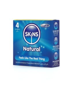 Skins Condoms Natural 4 Pack