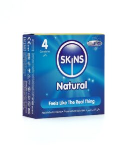 Skins Condoms Natural 4 Pack