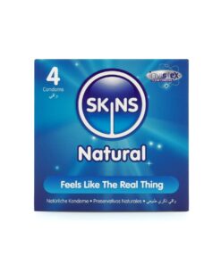 Skins Condoms Natural 4 Pack