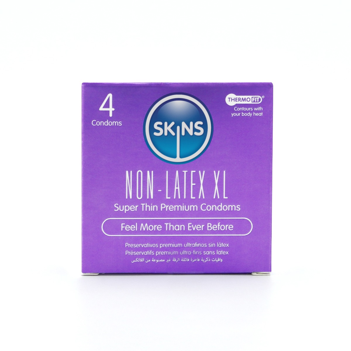 Skins Condoms Non-Latex XL Bulk Bags (500) packaging