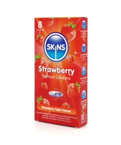 Skins Condoms Strawberry 8 Pack