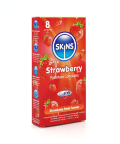 Skins Condoms Strawberry 8 Pack