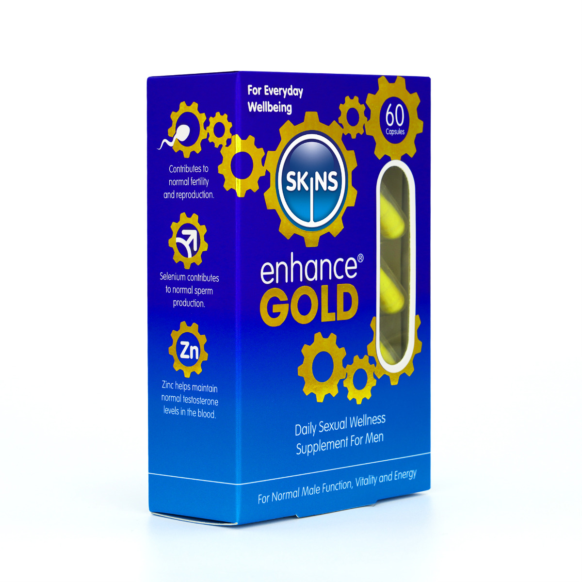 Skins Enhance Gold Pill – 60 Pack