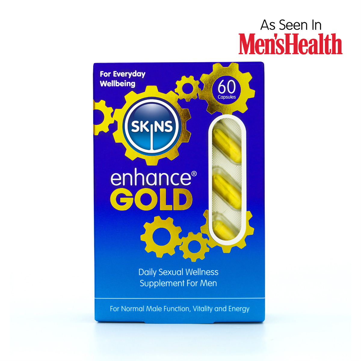 Skins Enhance Gold Pill – 60 Pack