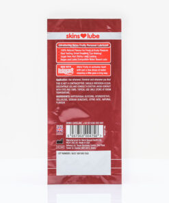 Skins Strawberry Water Based Lubricant - 5ml Foil