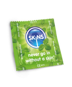 Skins Condoms Mint Flavour FOIL (BAG 500)