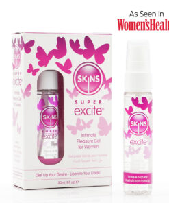 Skins Super Excite Clitoral Stimulation Gel 1 Fl oz (30ml)