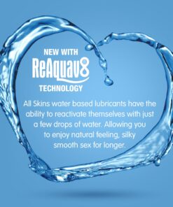 Skins Aqua Water Based Lubricant 4.4 fl oz (130ml)