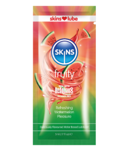 Skins Watermelon Water Based Lubricant - 5ml Foil