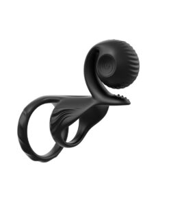 SVibe Snail JOVI Couples Ring – Black