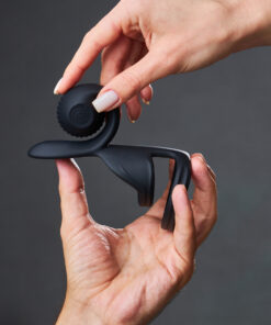 SVibe Snail JOVI Couples Ring – Black
