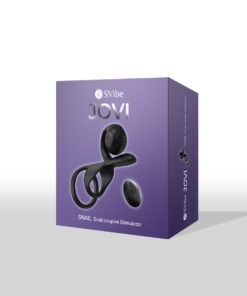 SVibe Snail JOVI Couples Ring – Black