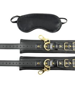 Sportsheets Cuffs and Blindfold Set - Special Edition