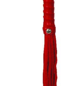 S&M Red Rope Flogger