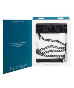 Sportsheets Sincerely Bow Tie Faux Leather Collar and Lead