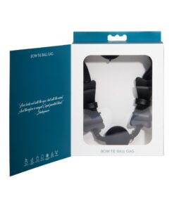 Sportsheets Sincerely Bow Tie Faux Leather Silicone Ball Gag