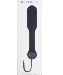 Sportsheets Sincerely Bow Tie Acrylic Spanking Paddle