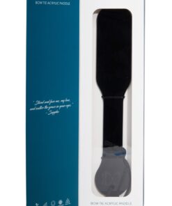 Sportsheets Sincerely Bow Tie Acrylic Spanking Paddle