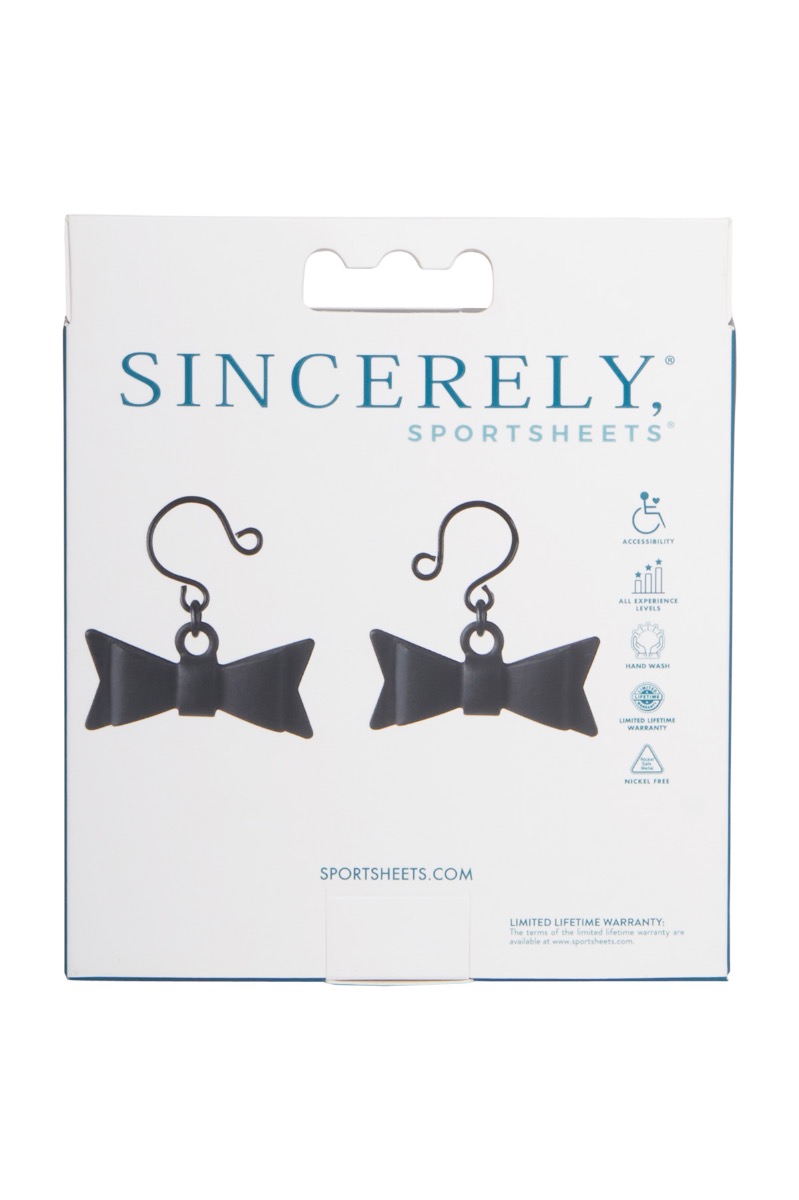 Sportsheets Sincerely Bow Tie Nipple Jewellery