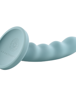 Sportsheets Merge Collection - Sage - 8" Solid Silicone G-Spot Dildo