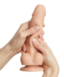 Strap On Me – Sliding Skin Realistic Dildo Vanilla – M