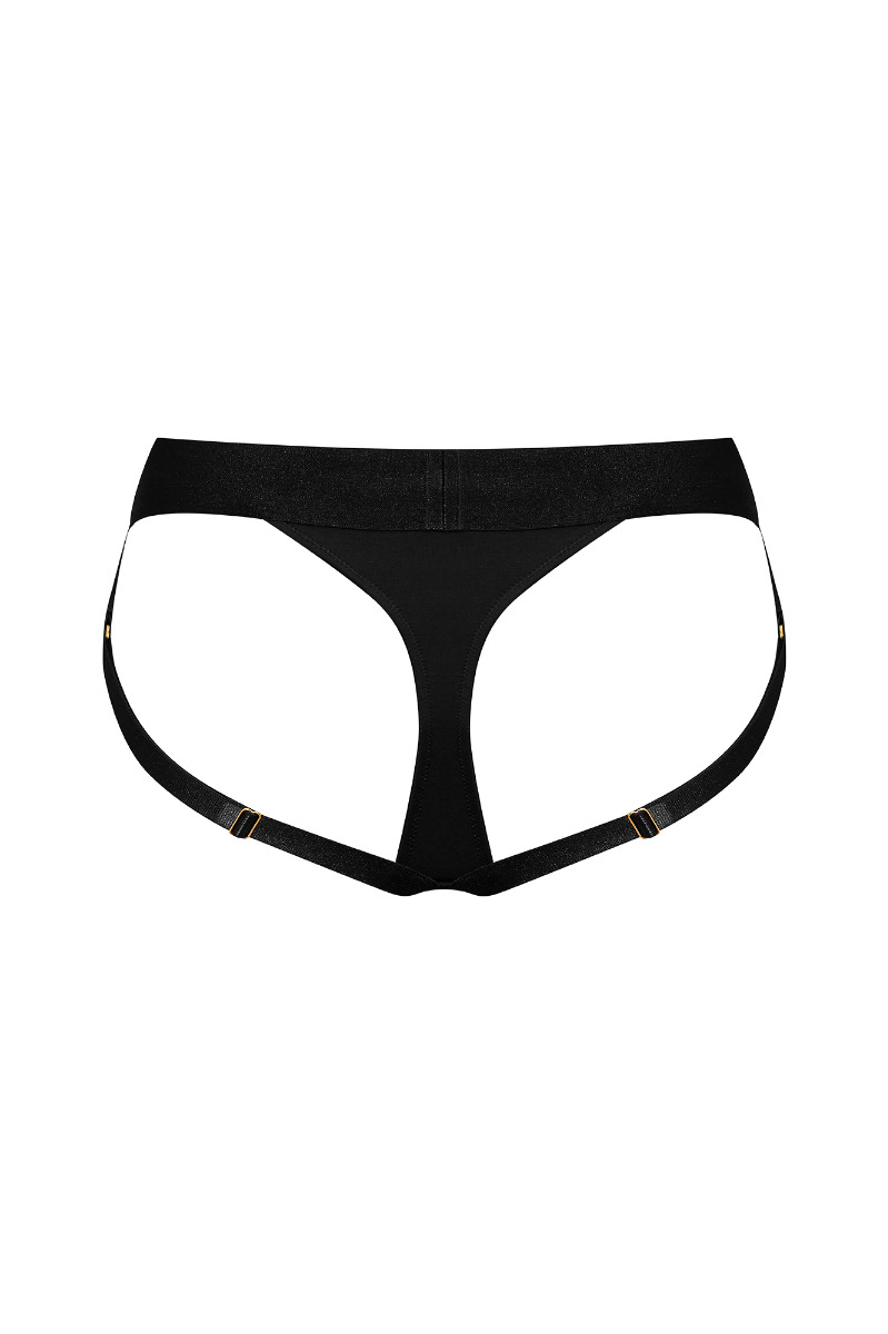 Strap On Me – Harness Lingerie Heroine – XL – Black
