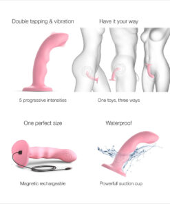 Strap On Me – Tapping Dildo Pink