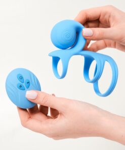 SVibe Snail JOVI ARC Couples Ring – Blue Haze