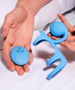 SVibe Snail JOVI ARC Couples Ring – Blue Haze