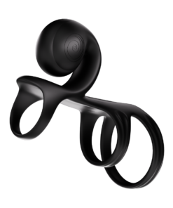 SVibe Snail JOVI ARC Couples Ring – Noir Haze