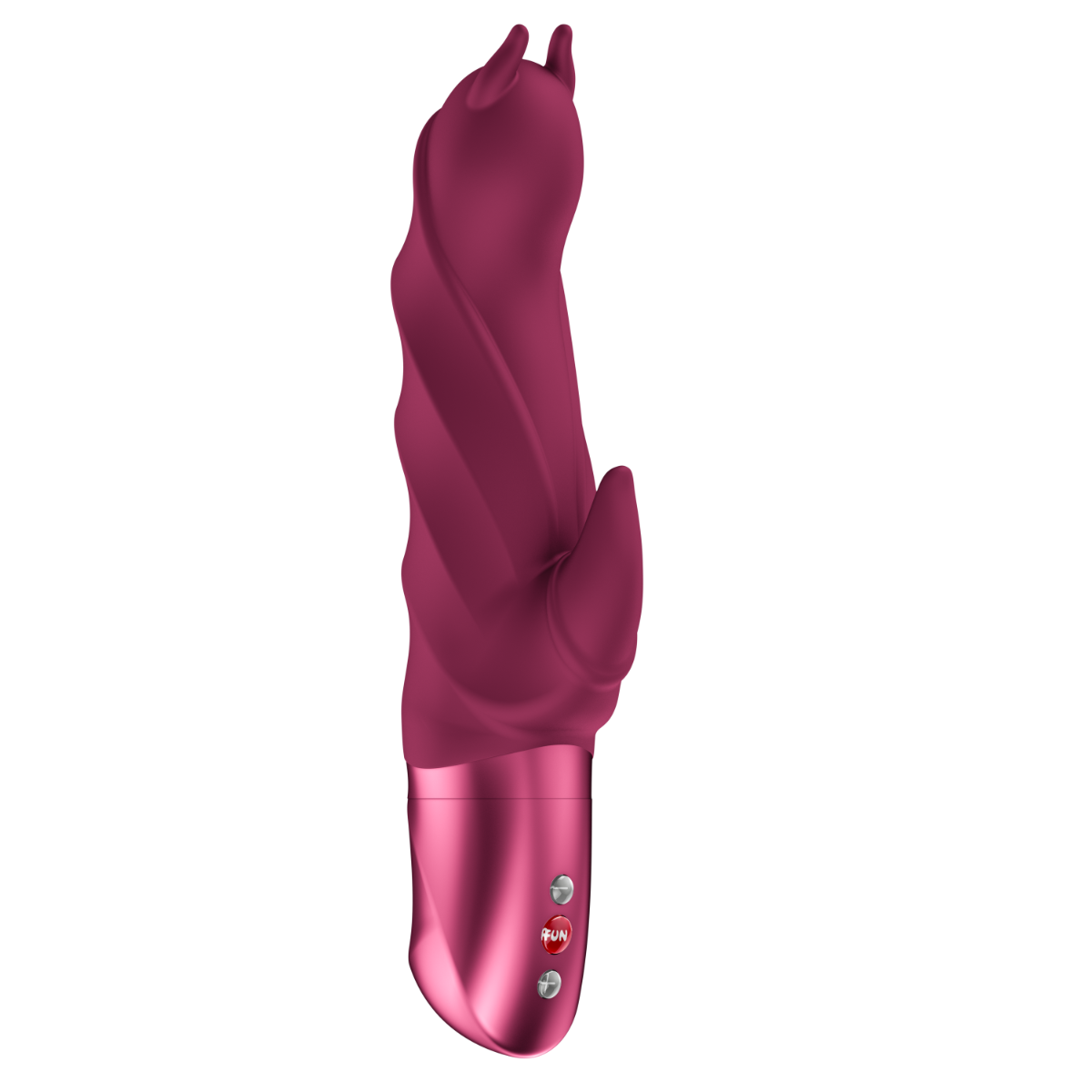 Fun Factory – Darling Devil – Rabbit Vibrator – Wine Red – AAA Battery