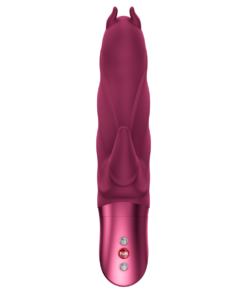 Fun Factory – Darling Devil – Rabbit Vibrator – Wine Red – AAA Battery
