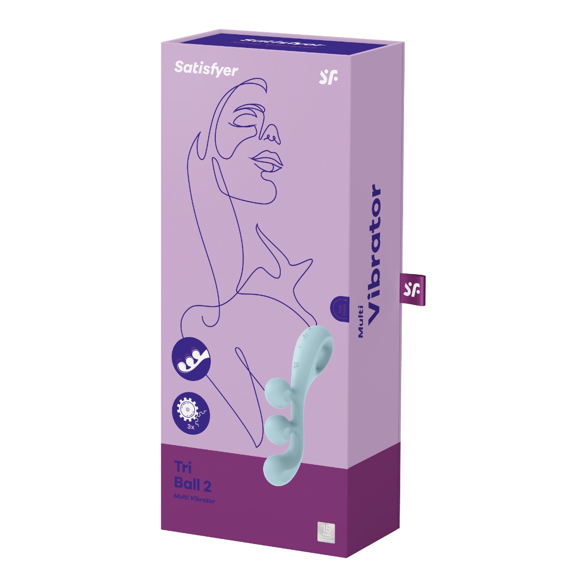 Satisfyer Tri Ball 2 – Light Blue