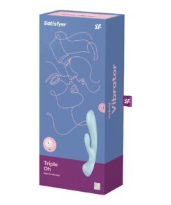 Satisfyer Triple Oh – Light Blue