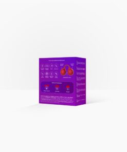 SVibe Snail TWINN Finger Vibrator – Cherry (Red) – NO APP