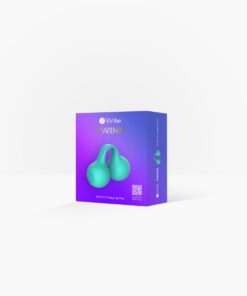 SVibe Snail TWINN Finger Vibrator – Teal (Tiffany) – APP