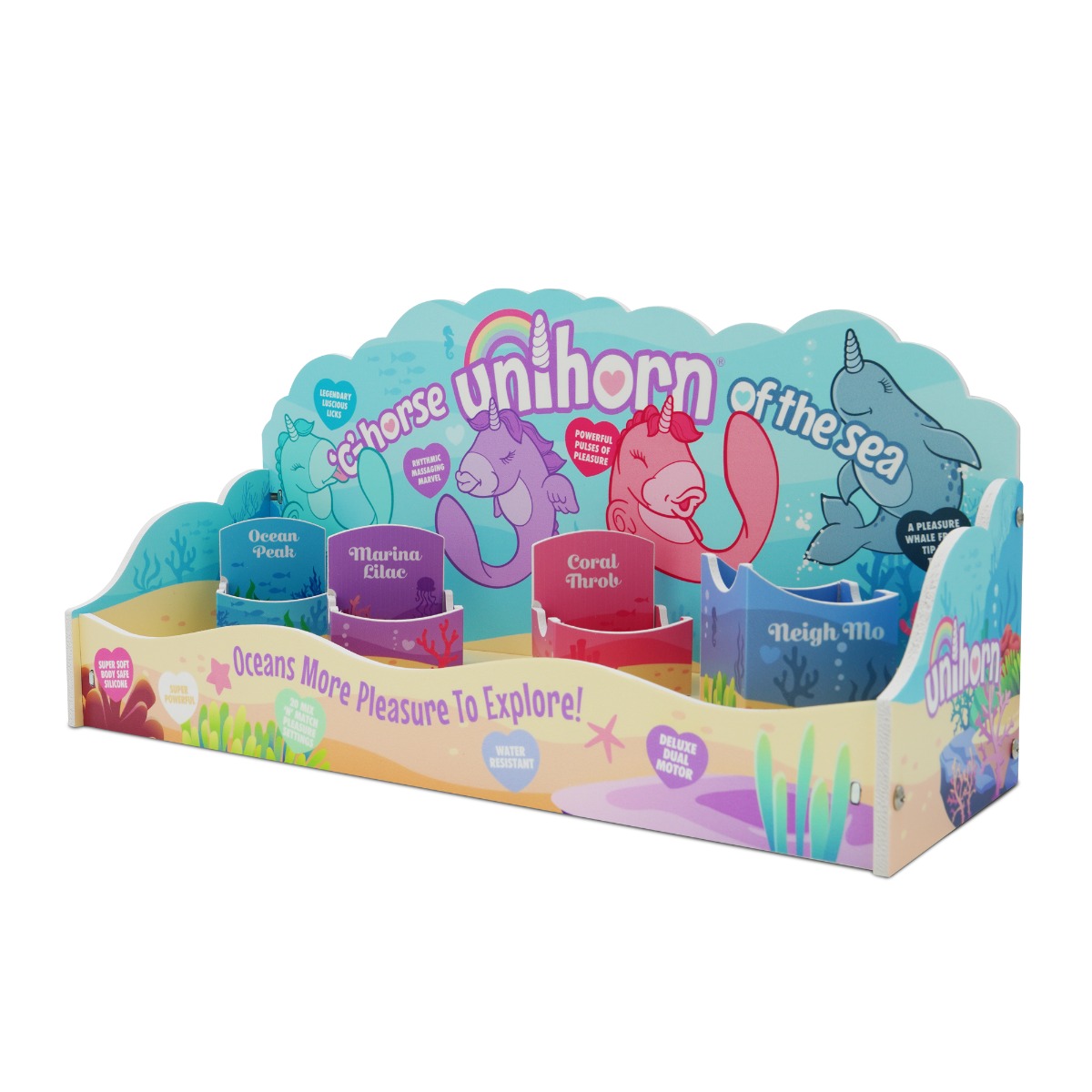 Unihorn POS Display – Sea Creatures