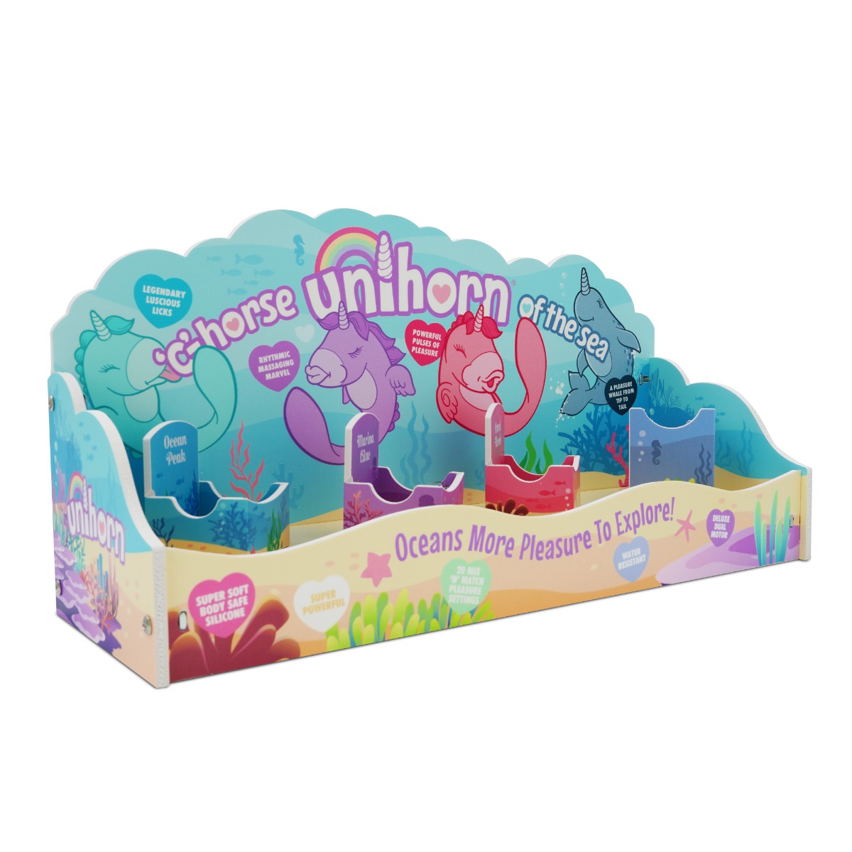 Unihorn POS Display – Sea Creatures