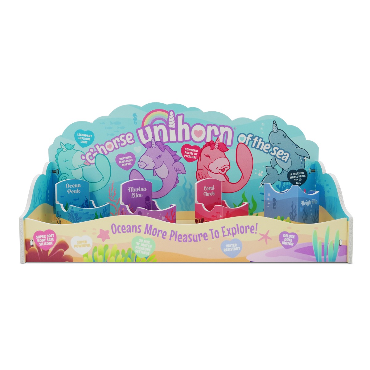 Unihorn POS Display – Sea Creatures