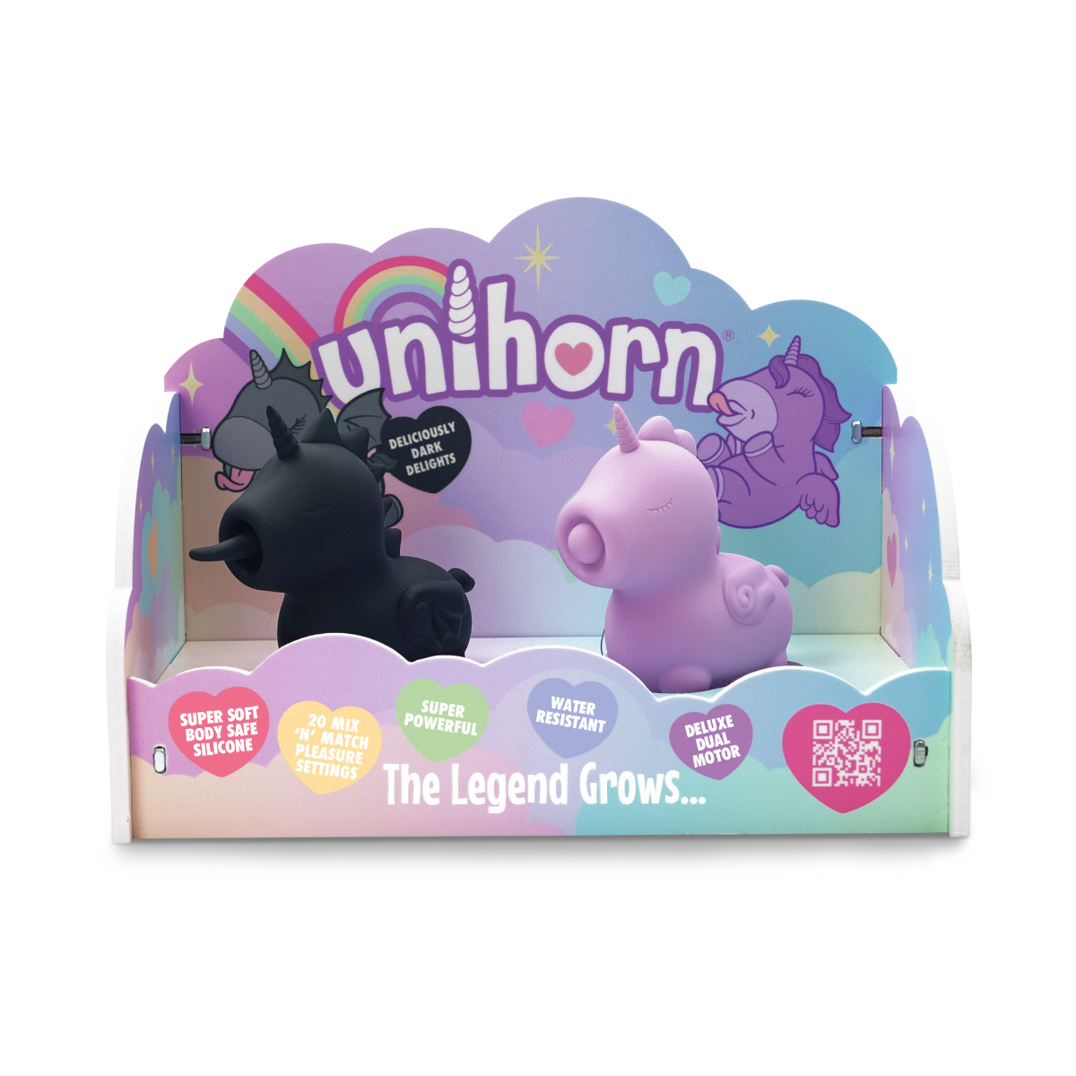 Unihorn 2pc POS Display (Karma Lilac & Wild Spirit) + 1pc Tillside Display