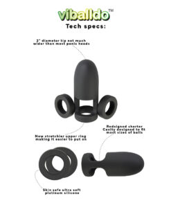 Balldo – Viballdo – Vibrating – Black