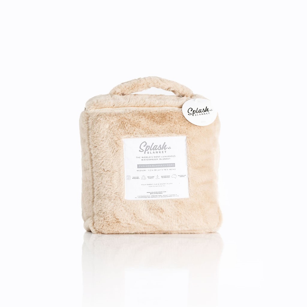 Splash Blanket – Furlush (NON bonded) – Chai – Small